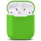 Mobigear Classic Coque Apple AirPods 1 Coque en Silicone Souple - Vert