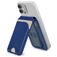 Mobilize Magnet Card Porte-cartes - 5 cartes - Compatible MagSafe - Bleu