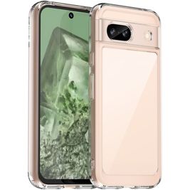 Mobigear Crystal Coque Transparente Google Pixel 8a Coque arrière Rigide - Transparent