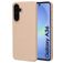 Mobiparts Slim Line Coque Samsung Galaxy A36 MagSafe Coque arrière Rigide - Dune Sand