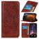 Mobigear Classic Elegance Housse iPhone 13 Etui Porte-Monnaie - Marron