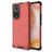 Mobigear Honeycomb Coque HONOR 50 Coque arrière Rigide Anti-Chocs - Rouge