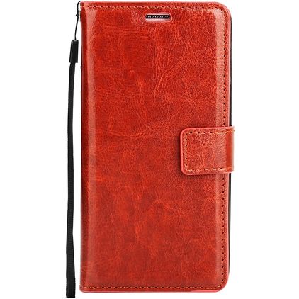 Mobigear Wallet Housse Samsung Galaxy A5 (2017) Etui Porte-Monnaie - Marron