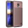 Mobigear Racing Coque Nokia 1 Plus Coque arrière en TPU Souple - Marron