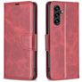 Mobigear Excellent Housse Samsung Galaxy A56 Etui Porte-Monnaie - Rouge