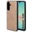 Mobiparts Classic Samsung Galaxy A26 MagSafe TPU / Similicuir Coque arrière - Moonstone Beige