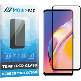Mobigear Premium OPPO A94 Verre trempé Protection d'écran - Compatible Coque - Noir