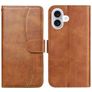 Mobigear S Line Housse iPhone 17 Etui Porte-Monnaie - Marron