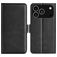 Mobigear Slim Magnet Housse iPhone 17 Pro Etui Porte-Monnaie - Noir