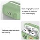 Mobigear Radio Coque Apple AirPods Pro 1 Coque en Silicone Souple - Vert