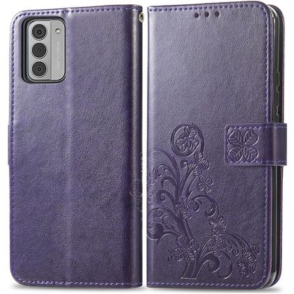 Mobigear Clover Nokia G42 Étui Portefeuille - Violet