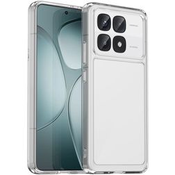 Mobigear Crystal Coque Transparente Xiaomi 14T Pro Coque arrière Rigide - Transparent