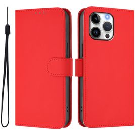 Mobigear Urban Wallet Housse iPhone 16 Pro Max Etui Porte-Monnaie - Rouge