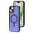 Mobiparts Hardcover Coque iPhone 15 Plus MagSafe Coque arrière Rigide - Satin Purple