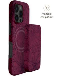 MIO - Batterie externe 5.000 mAh 15W - Compatible MagSafe - Berry Blooms