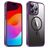 Valenta Trend Coque iPhone 14 Pro MagSafe Coque arrière Rigide - Transparent / Violet