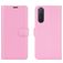 Mobigear Classic Housse Sony Xperia 5 II Etui Porte-Monnaie - Rose