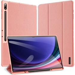 Mobigear Domo Coque Samsung Galaxy Tab S10 Ultra Etui + Porte-crayon - Rose