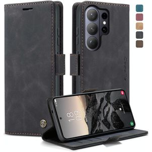 CaseMe 013 Housse Samsung Galaxy S26 Ultra Etui Porte-Monnaie - Noir