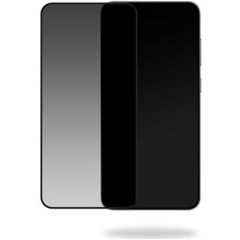 Mobilize Samsung Galaxy S24 FE Verre trempé Protection d'écran Confidentialité - Compatible Coque - Noir