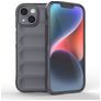 Mobigear Bumpy Coque iPhone 15 Coque arrière en TPU Souple - Charcoal