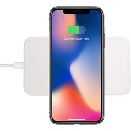 Mobigear Plateau - Chargeur Qi Wireless 5W 1A - Blanc