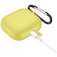 Mobigear Classic Coque Apple AirPods 3 Coque en Silicone Souple - Jaune