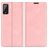 Mobigear Retro Slim Housse Wiko Power U20 Etui Porte-Monnaie - Rose