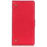 Mobigear Ranch Housse Realme X50 Etui Porte-Monnaie - Rouge