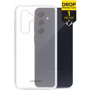 Mobilize Naked Protection Coque Transparente Samsung Galaxy A35 Coque arrière Rigide Anti-Chocs - Transparent