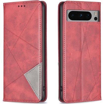 Mobigear Rhombus Slim Google Pixel 8 Pro Étui - Rouge