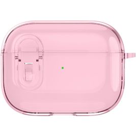 Mobigear Crystal Clip Coque Apple AirPods 3 Coque Rigide - Rose