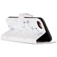 Mobigear Marble Housse iPhone SE (2020) Etui Porte-Monnaie - White Marble