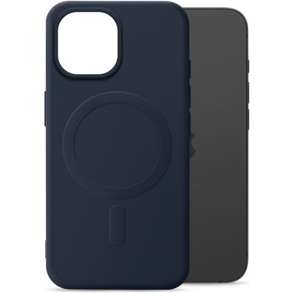 My Style Protective Flex Coque iPhone 13 MagSafe Coque arrière en TPU Souple - Bleu Marin