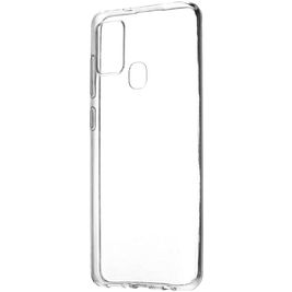 Mobiparts Classic Coque Transparente Samsung Galaxy A21s Coque arrière en TPU Souple - Transparent