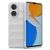 Mobigear Bumpy Coque HONOR X7 Coque arrière en TPU Souple - Blanc