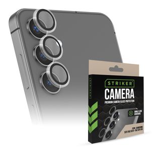Striker Single Lens Samsung Galaxy S23 Ultra Verre trempé Protection Objectif Caméra - Compatible Coque - Noir