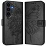 Mobigear Butterfly Housse Samsung Galaxy S26 FE Etui Porte-Monnaie - Noir