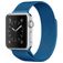 Mobigear Color Loop Bracelet Milanais Apple Watch Fermeture magnétique - 42/41/40/38 mm - Dark Blue