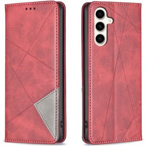 Mobigear Rhombus Slim Housse Samsung Galaxy S23 FE Etui - Rouge