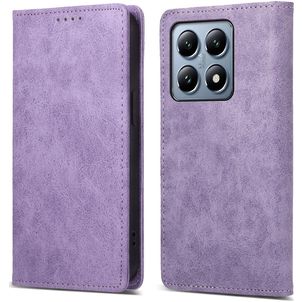 Mobigear Wallet Housse Xiaomi 14T Pro Etui Porte-Monnaie - Violet