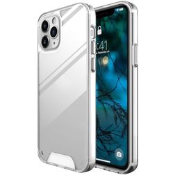 Mobigear Crystal Coque Transparente iPhone 12 Pro Coque arrière Rigide - Transparent