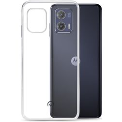 Mobilize Gelly Coque Transparente Motorola Moto G73 5G Coque arrière en TPU Souple - Transparent