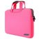 Mobigear Neon Sacoche Ordinateur portable en Neoprène 11 - 12 Pouces Sacoche ordinateur + Poignée - Magenta