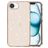 Mobigear Crystal Glitter Coque iPhone 16e Coque arrière Rigide - Or