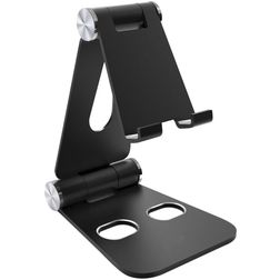 Mobiparts Metal Support de téléphone - M - Noir