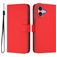 Mobigear Urban Wallet iPhone 16 Étui Portefeuille - Rouge