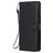Mobigear Premium Housse Samsung Galaxy A21s Etui Porte-Monnaie - Noir