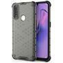 Mobigear Honeycomb Coque OPPO A31 Coque arrière Rigide Anti-Chocs - Gris