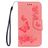 Mobigear Butterfly Samsung Galaxy S8 Étui Portefeuille - Rose